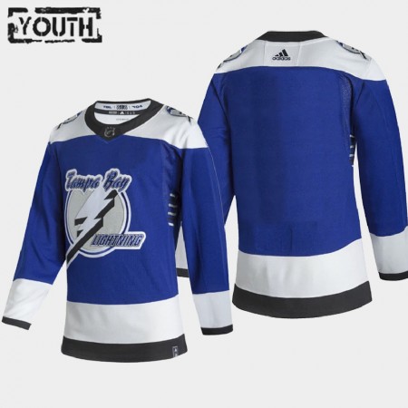 Tampa Bay Lightning Blank 2020-2021 Reverse Retro Trikot Authentic  - Kinder